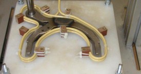 <b> Stirrup preheating</b>: 
 With a specially devised inductor